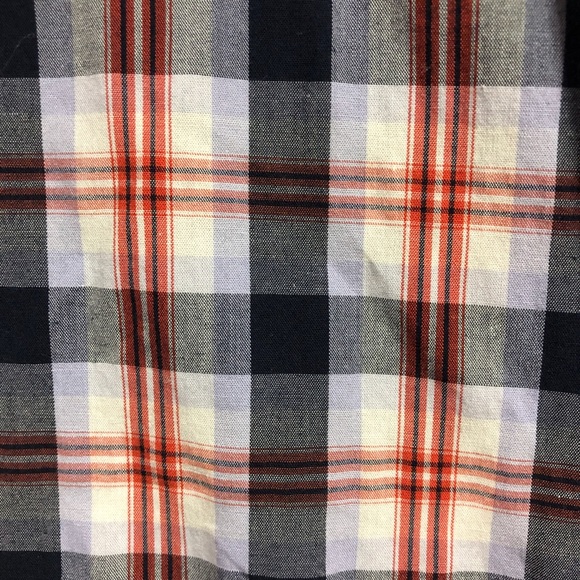 Banana Republic men’s short sleeve checkered shirt M - Picture 5 of 10